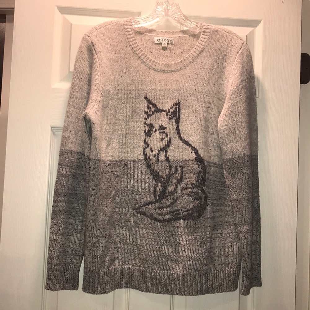 🦊 Orvis Winter Woodland Fox Sweater 🦊